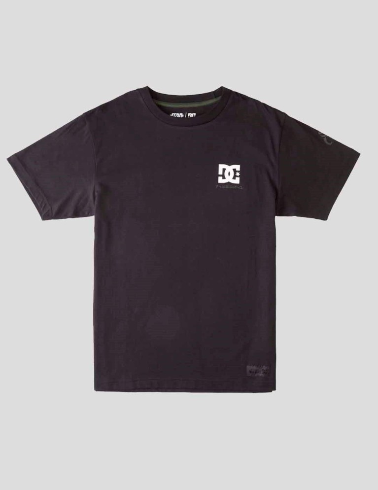 T-shirt DC x star wars boba fet class nero